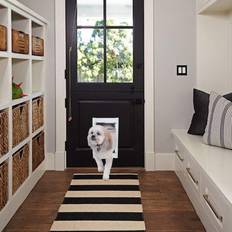 7 11.25 in. Medium Deluxe Aluminum Frame Dog and Door