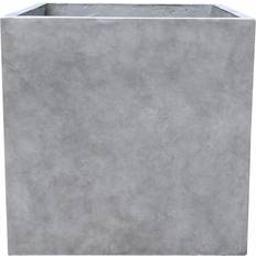 Square pots for plants Kante 10 Natural Concrete Square