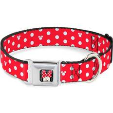 Adjustable Minnie Mouse Polka Dot/Mini Silhouette Seatbelt