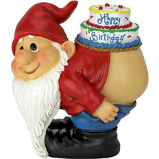 Design Toscano Loonie Moonie Happy Birthday Garden Gnome Prydnadsfigur