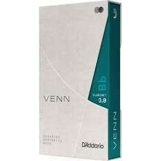 Embouchures pour instruments à vent D'addario Woodwinds Venn G2 Bb Clarinet Reed 3