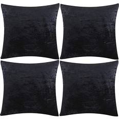 P-105 Pillow Case Orange, Yellow, Black, Purple, Gold, Blue, Beige, Grey, Green, Turquoise, Red, Pink, Silver (45.7x45.7cm)