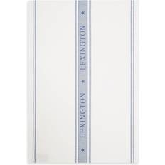 Lexington Icons Jacquard Asciugamano da cucina Blu, Bianco (70x50cm)