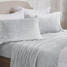 NY Loft Queen 600-Thread Count Bed Sheet Gray