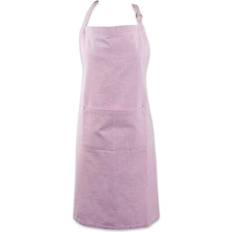 DII Solid Chambray Chef Förkläde Rosa