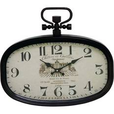 Litton Lane Vintage Wall Clock 20"