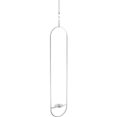 Zilver Ethanolhaarden Höfats Spin 120 Sfeerlantaarn Hangsysteem Roestvast Staal Zilver