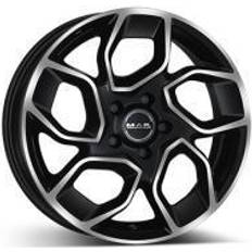 Mak Express Black polished 7.5x18 5/118 ET58 B71.1