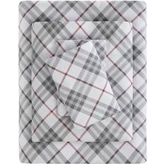 Bed Sheets Sleep Philosophy Cozy Flannel Bed Sheet Red