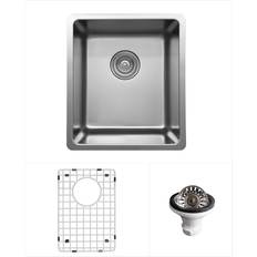 Kitchen Sinks on sale Karran 18-Gauge Stainless Steel 15 Single Bowl Undermount