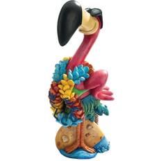 Design Toscano 18-in H 8-in W Flamingo Garden Statue Figurine