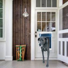 15 in. 20 Extra Large Deluxe Aluminum Frame Dog and Door