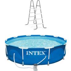 Freestanding Pools Intex Round Metal Frame Pool Set Ø3x0.8m