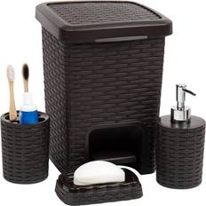 Pedal Bins Mind Reader Square Premium Look Brush