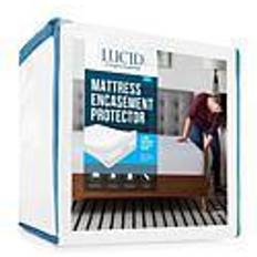 Lucid Comfort Collection 60-in Mattress Cover White