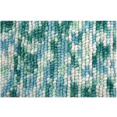 Spirella Kito Bathroom Rug Turquoise 55x65cm