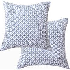 Bed Linen Levtex Home Bennett European Pillow Case Blue, White (66.04x)