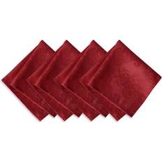 Red Cloth Napkins Elrene 17 Barcelona Cloth Napkin Red