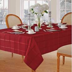 Rosso Tovaglie Elrene Home Fashions Plaid Christmas Tablecloth Red