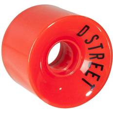 Ruedas DStreet Ruedas de skate wheels rd Rojo 59 MM