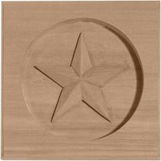 Ekena Millwork Austin Star Rosette Wall Decor 3.5x3.5"