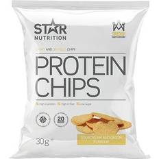 Protein chips hälsokost och kosttillskott Star Nutrition Protein Chips Sourcreme & Onion 30g