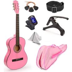 Metal Toy Guitars Classical Guitar with Case & Accessories