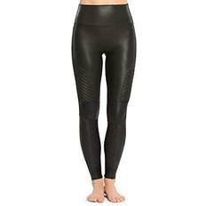 Tights & Stay-Ups Spanx Faux Leather Moto Leggings - Very Black