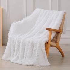 Tuddrom Modern Blankets White, Black, Yellow, Orange, Pink, Blue, Gray, Beige, Brown (152x127)