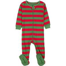 Girls - Green Pajamases Leveret Kids Pajamas Baby Boys Girls Footed Pajamas Sleeper