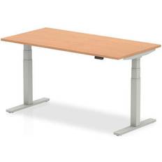 Yes (Electric) Writing Desks Dynamic Height Adjustable Desk Air HAS168SOAK Oak 1600 Writing Desk