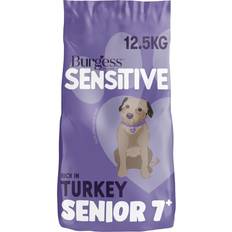 Burgess Sensitive Dry Senior Dog Food 7+ Rich