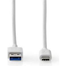 Kabler Nedis USB-kabel Gen 1 USB-A Han USB-C™ Han 1m