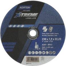 Norton Slibeskiver Tilbehør til elværktøj Norton Kapskive/Skæreskive Metal X-Treme 125x1,0x22,23