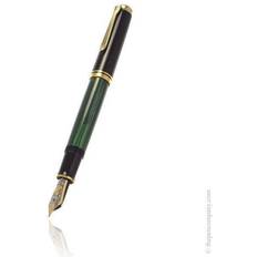 Pelikan Fyldepenne Pelikan Høj kvalitet Schreigger fyldepen Souverän M1000 Sw-Green 18-K/750 M gaveæske