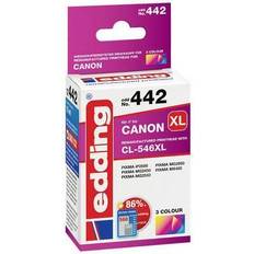 Cl 546 Edding Encre Remplace Canon CL-546 XL Cyan Magenta