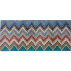 Blu Tappeti da bagno Missoni Home Zig-Zag Pattern Rug Blu