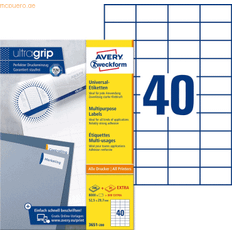 AVERY Zweckform 3651-200 universella etiketter