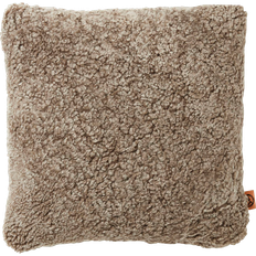 Skinnwille fåreskind Curly Kissenbezug Braun (45x45cm)