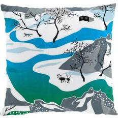 Arvidssons Textil Norrland Kuddöverdrag Blå, Turkos