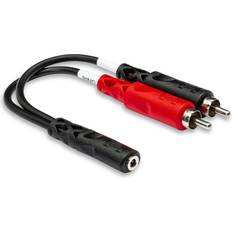 Cables Hosa 3.55Mm Trsf To Dual Rca