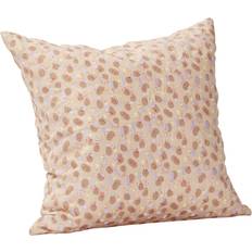 Hübsch Interiør Speckle Komplet pyntepude Brun, Beige, Lilla, Gul (50x50cm)
