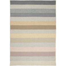 Linie Design uldtæppe Gul, Beige, Pink cm