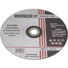 Worker Inox skæreskive Ø230mm tykkelse 2,0mm