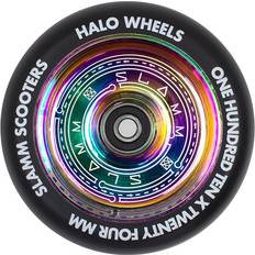 Slamm Sparkcyklar Slamm Halo Deep Dish Neochrome Wheels for Scooters One size