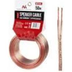 Maclean Cable, Speaker, Transparent, 2