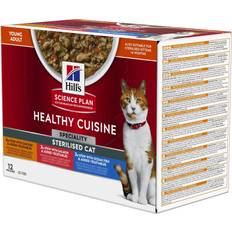 Hills adult sterilised Hills Science Plan Feline Adult Sterilised Healthy Cuisine Mixed Stews 12x80