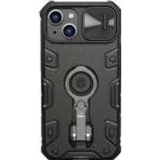 Nillkin iPhone 14 Plus Camshield Armor Pro Håndværker Cover m. Ring Kickstand Sort