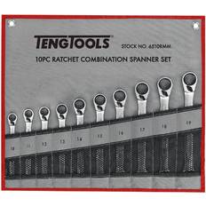 Set Spärrnycklar Teng Tools 6510RMM 10-19mm Spärrnyckel