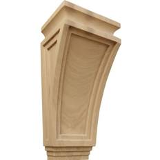Ekena Millwork Corbeaux En Bois COR06X04X12ARCH 6 L x 4 3/4 P x 12 H